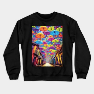 Medellin, Columbia, Travel poster Crewneck Sweatshirt